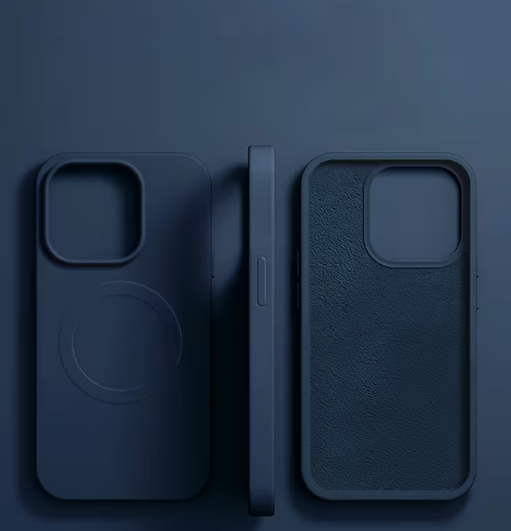 Funda Mate de Silicona Magnética Premium para iPhone