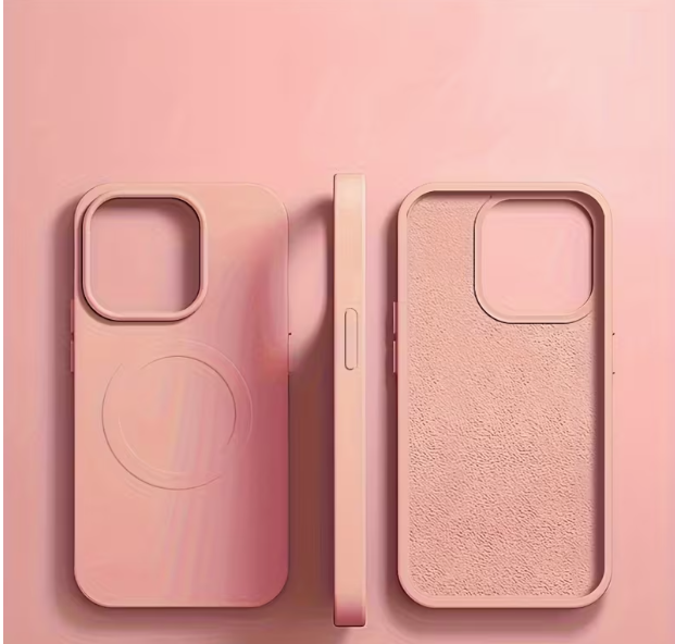 Funda Mate de Silicona Magnética Premium para iPhone