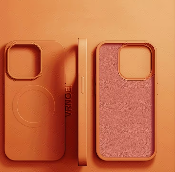 Funda Mate de Silicona Magnética Premium para iPhone